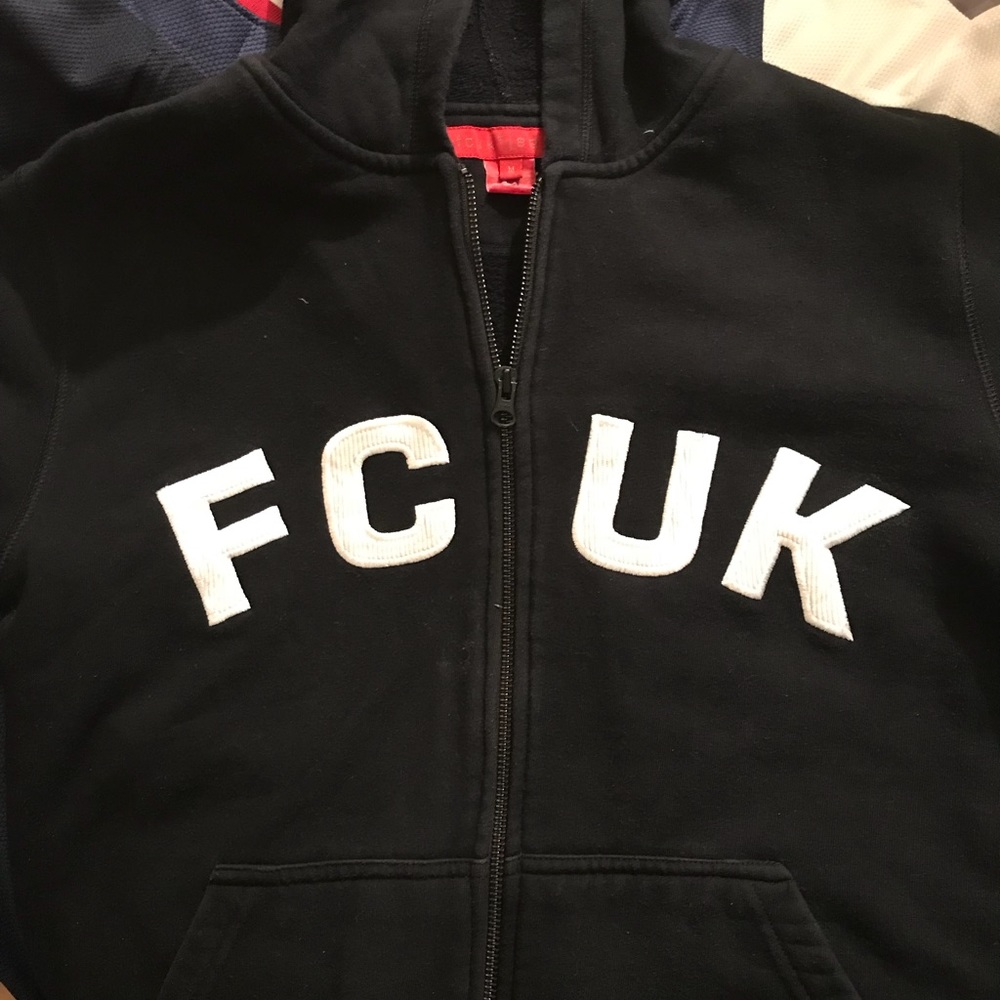 French Connection UK Zip Up Hoodie
